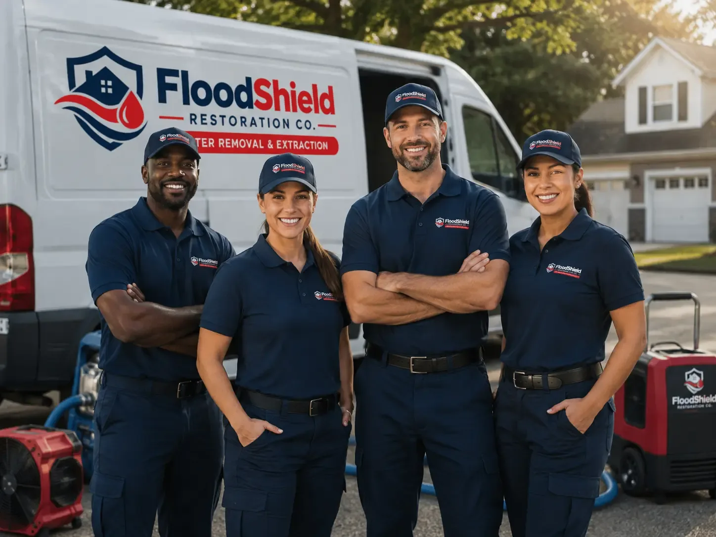 Flood Damage Restoration company in Comfort, WV